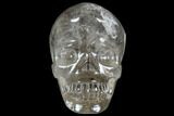 Carved, Smoky Quartz Crystal Skull #108761-1